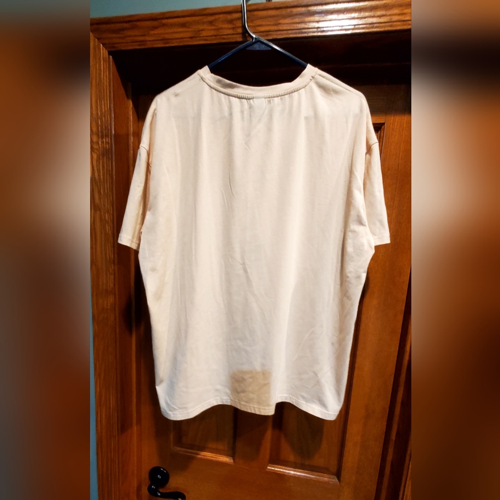 Shein, Women's size Large, T-Shirt, Brand New, Never Worn, Surfing Waves - Picture 7 of 7